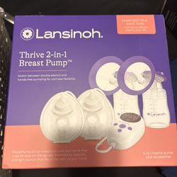 Lanai thrive 2 in 1 breast pump
