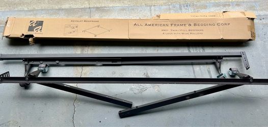 Bed Frame: twin/full