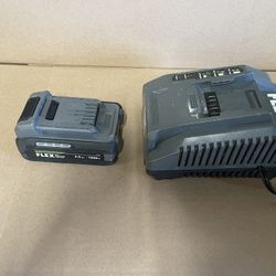 Flex Tool Battery And Charger (used)