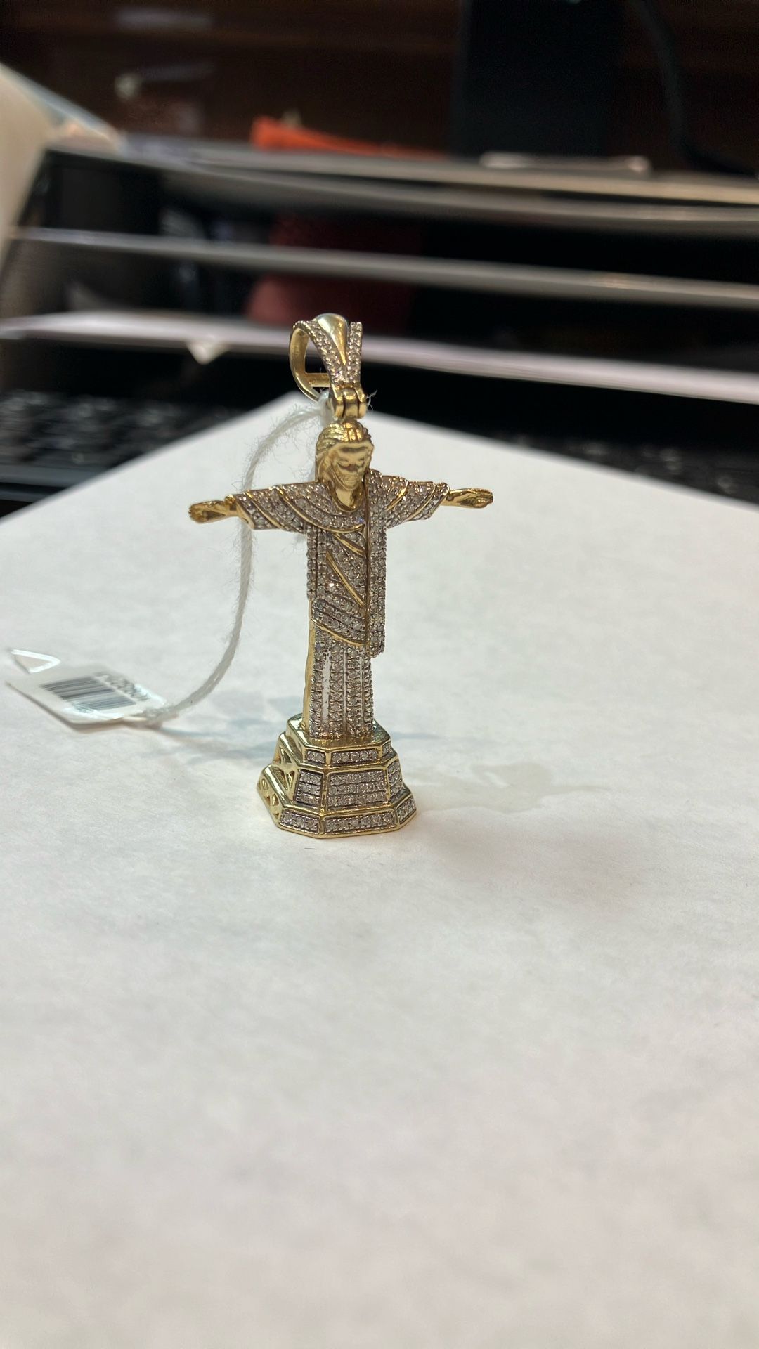 10k Yellow Gold Pendant #109321-1 MJ