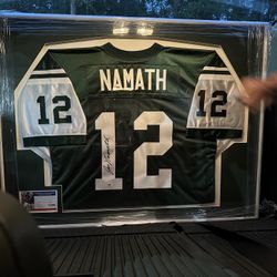 Joe Namath Signed Jersey 