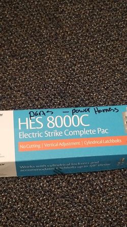 Electric strike complete pac lock set