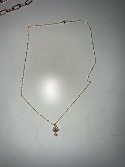 Assorted gold necklaces ($5 each)