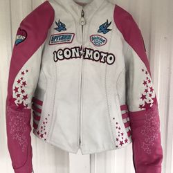 Women’s Icon Leather Moto Jacket