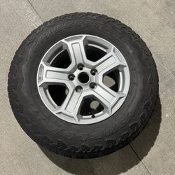 JEEP WRANGLER WHEELS AND TIRES 