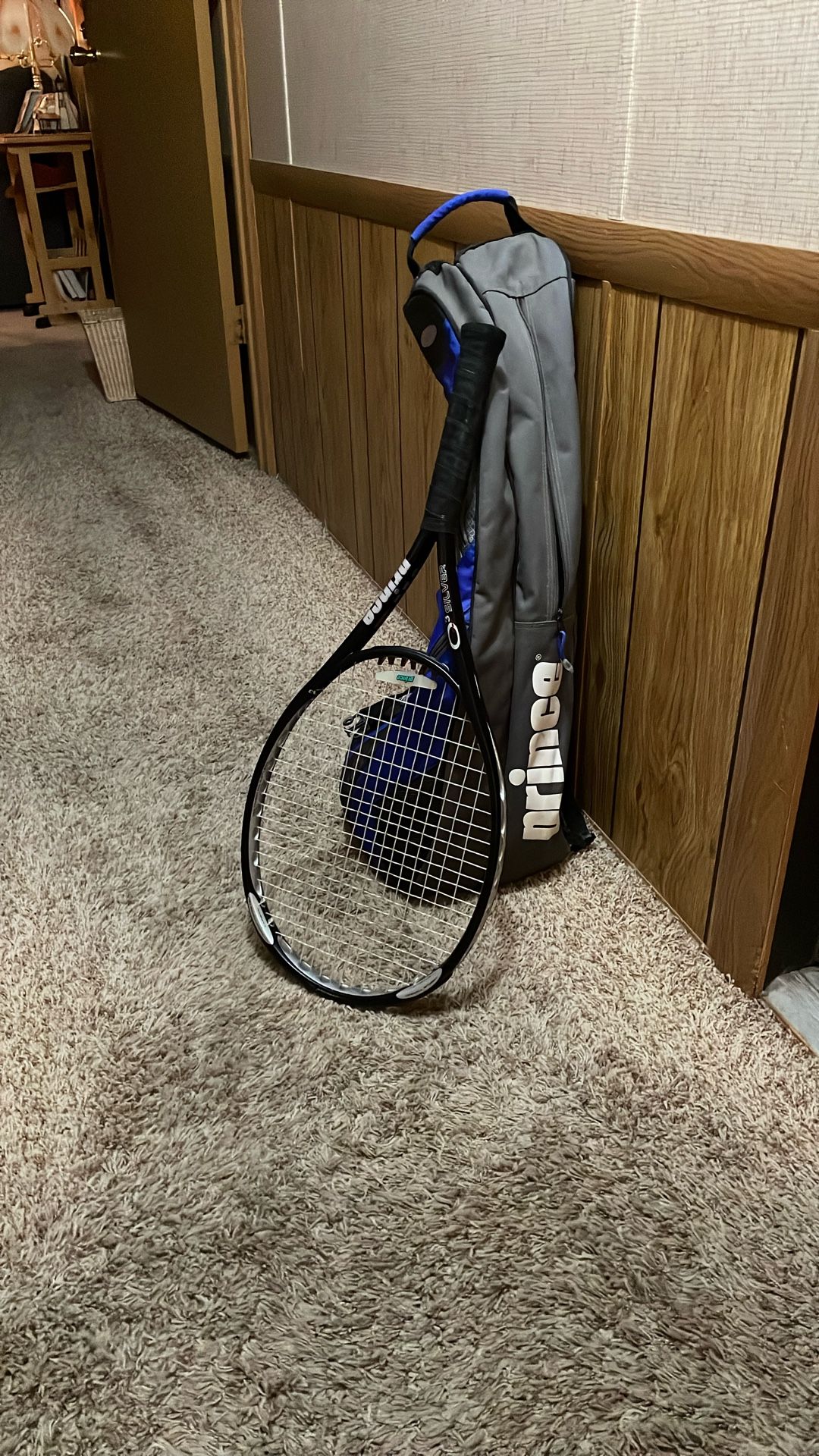 Prince Tennis Racquet & Backpack Tennis Bag