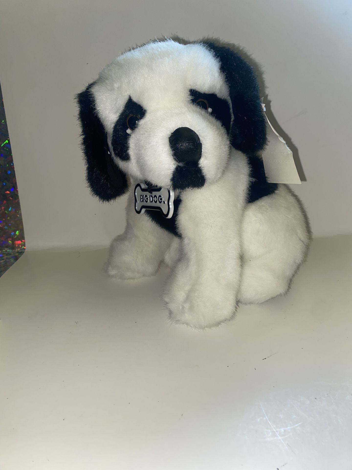 Big dogs black white little big dog