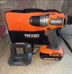 RIDGID 18V SubCompact Brushless Cordless Drill/Driver Kit + 2AH Battery + Charger & Bag New