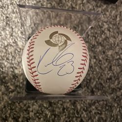 Nelson Cruz Autographed 2013 World Baseball Classic Baseball