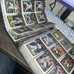 Binder Full Of Sport Cards LOT  