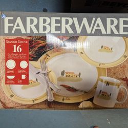 Faberware dinner ware set