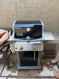 Weber gas BBQ