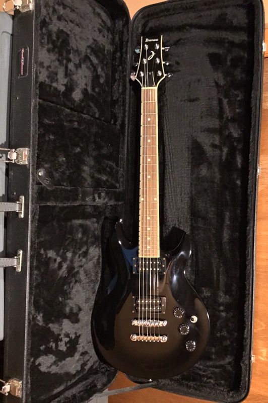 Ibanez N427 Double Cutaway Electric Guitar with Road Runner Hard Shell Case!
