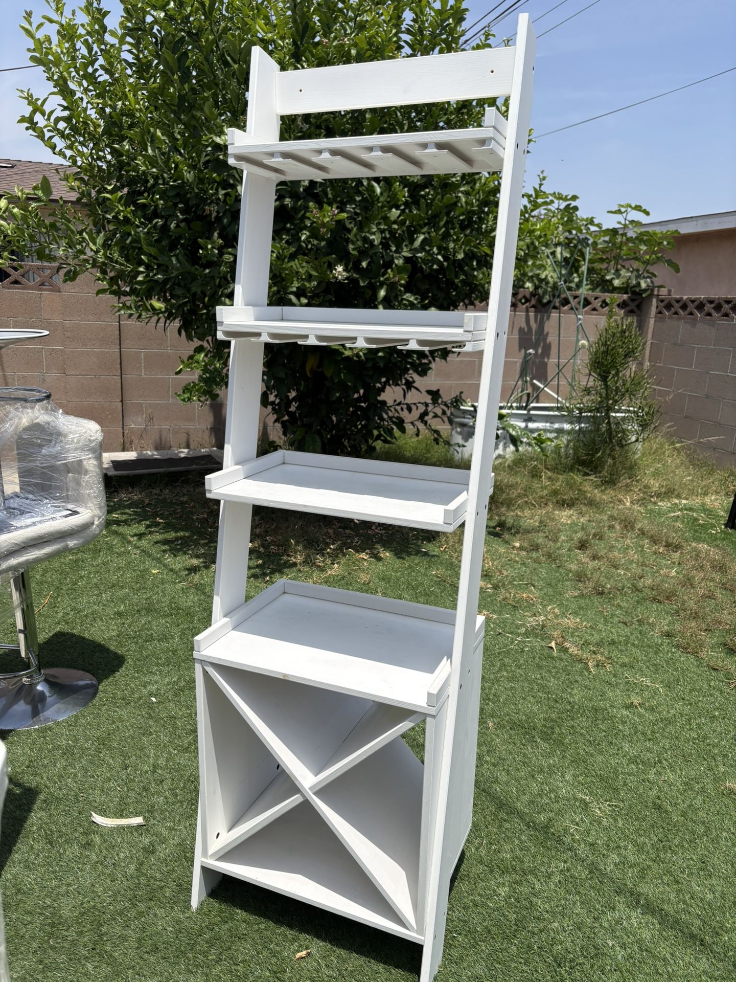 White Wine Cabinet / Shelf
