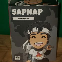 Youtuber SapNap Vinyl Figure By Youtooz! Excellent Condition! 2001