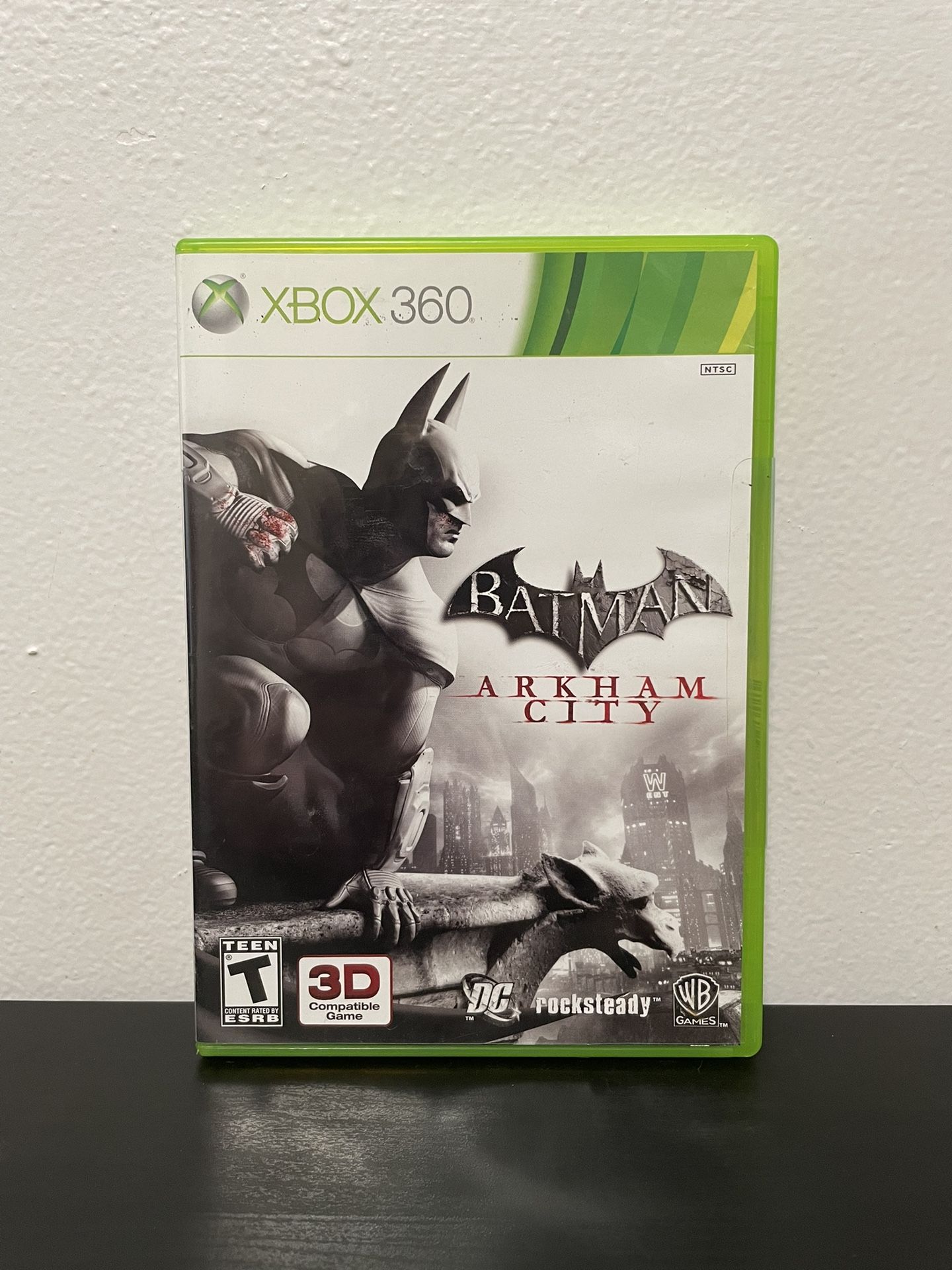Batman Arkham City Xbox 360 Video Game DC Comics 3D Compatible Microsoft 2011