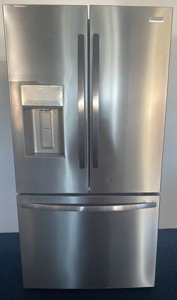 Stainless Steel Frigidaire French Door Refrigerator with Drawer Freezer (1-0124)
