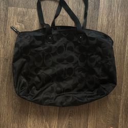 COACH Getaway Signature Travel Weekender  
