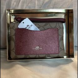 Coach wristlet 