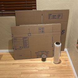 Free Moving Boxes And Saran Wrap 