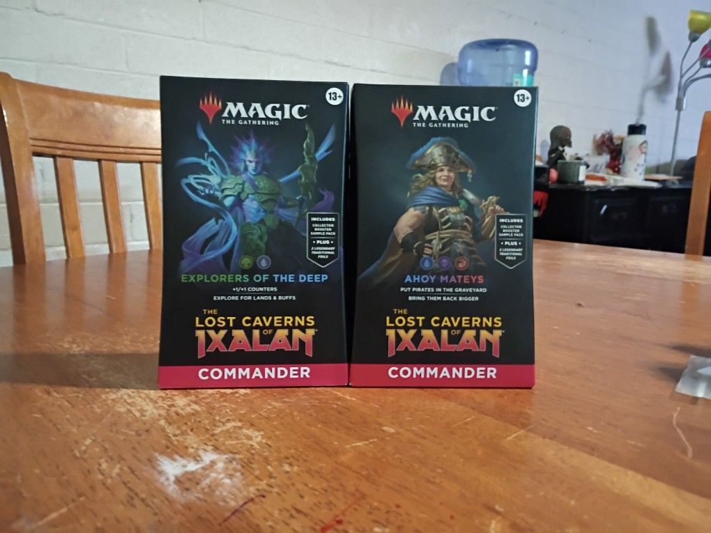  Magic The Gathering:  Lost caverns Of Ixalan Commander Decks 