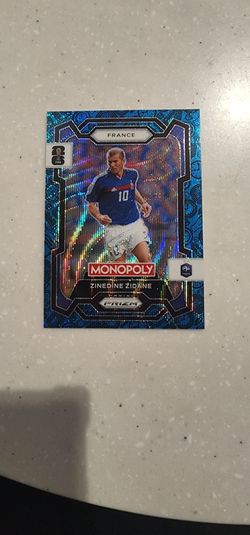 Neymar and zidane Monopoly world cup cards