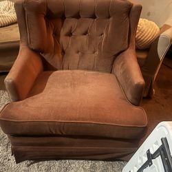 Rocking Brown Chair