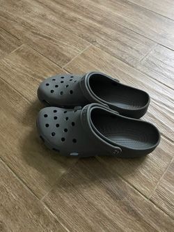 Grey crocs