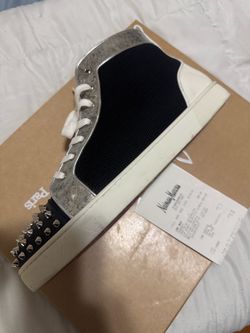 Christian Louboutin Spiked High-Top Sneaker