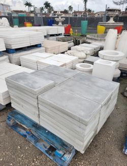 Concrete Pavers / Cement Garden Rectangular Stepping Stone