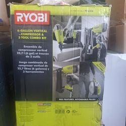 Compressor With 3 Guns And IN Excellent Condition Like New