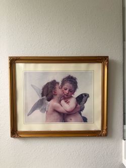 The First Kiss Framed Art
