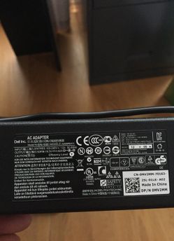 Genuine Dell laptop charger. Works with most dell laptops