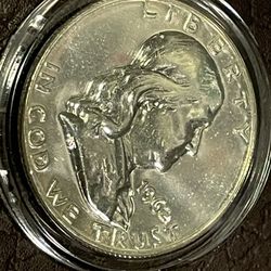 Half Dollar 1962 UNC condition 