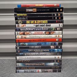 DVD LOT OF 19 TITLES ALL FOR $10