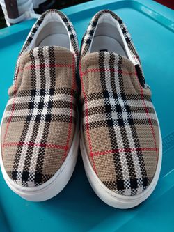 Authentic Burberry ThompsonChrck Slip On Sneakerssize 38