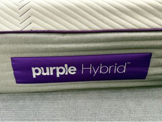 Purple  Hybrid Mattress queen size Deeper 3" GelFlex Grid + zoned coils for targeted comfort, support, and spine alignment