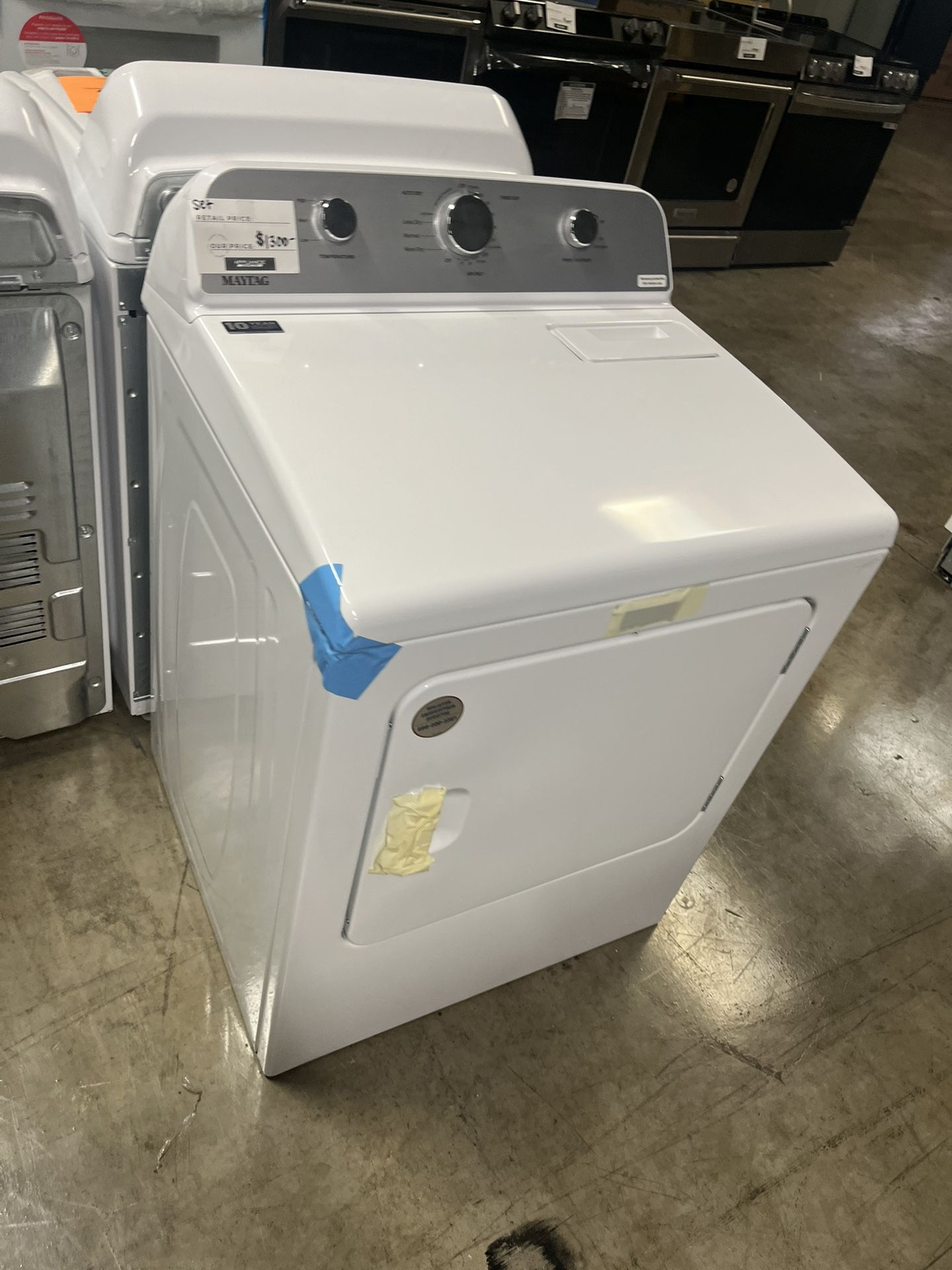 MAYTAG DRYER NEW OPN BOX