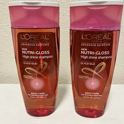 (2) - L’Oreal - Shampoos - (New)  Each Bottle is - 12.6 Oz.  $  6 - For Both