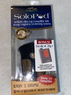 Solofill Cup K3 Gold for Keurig Brewers