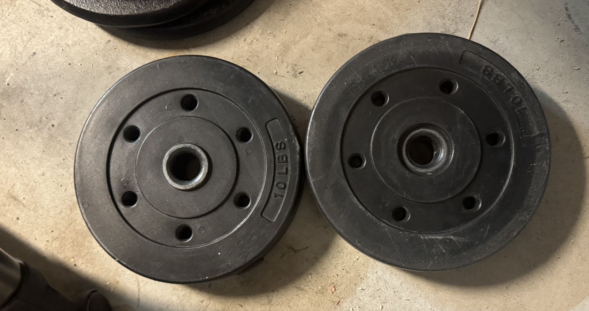 1” Hole Cast Iron Weight Plates