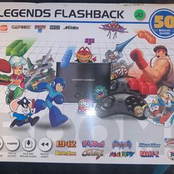 LEGENDS FLASHBACK VIDEO GAME CONSOLE 50 BUILT IN GAMES 