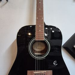 Epiphone Songmaker DR-100 Acoustic Guitar Black