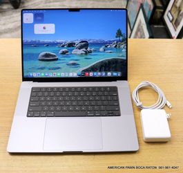 Apple MacBook Pro 16" M1 16GB RAM 512GB SSD MK183LL/A Mint