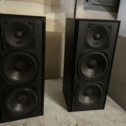 Miller & Kreisel / M&K LCR-750THX MkII Bookshelf Speakers Left Right 