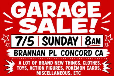 ‼️GARAGE SALE‼️ 7/5 @8am