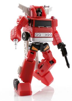 Magic Square Transformers BS-b02 Inferno fire extinguisher legend scale