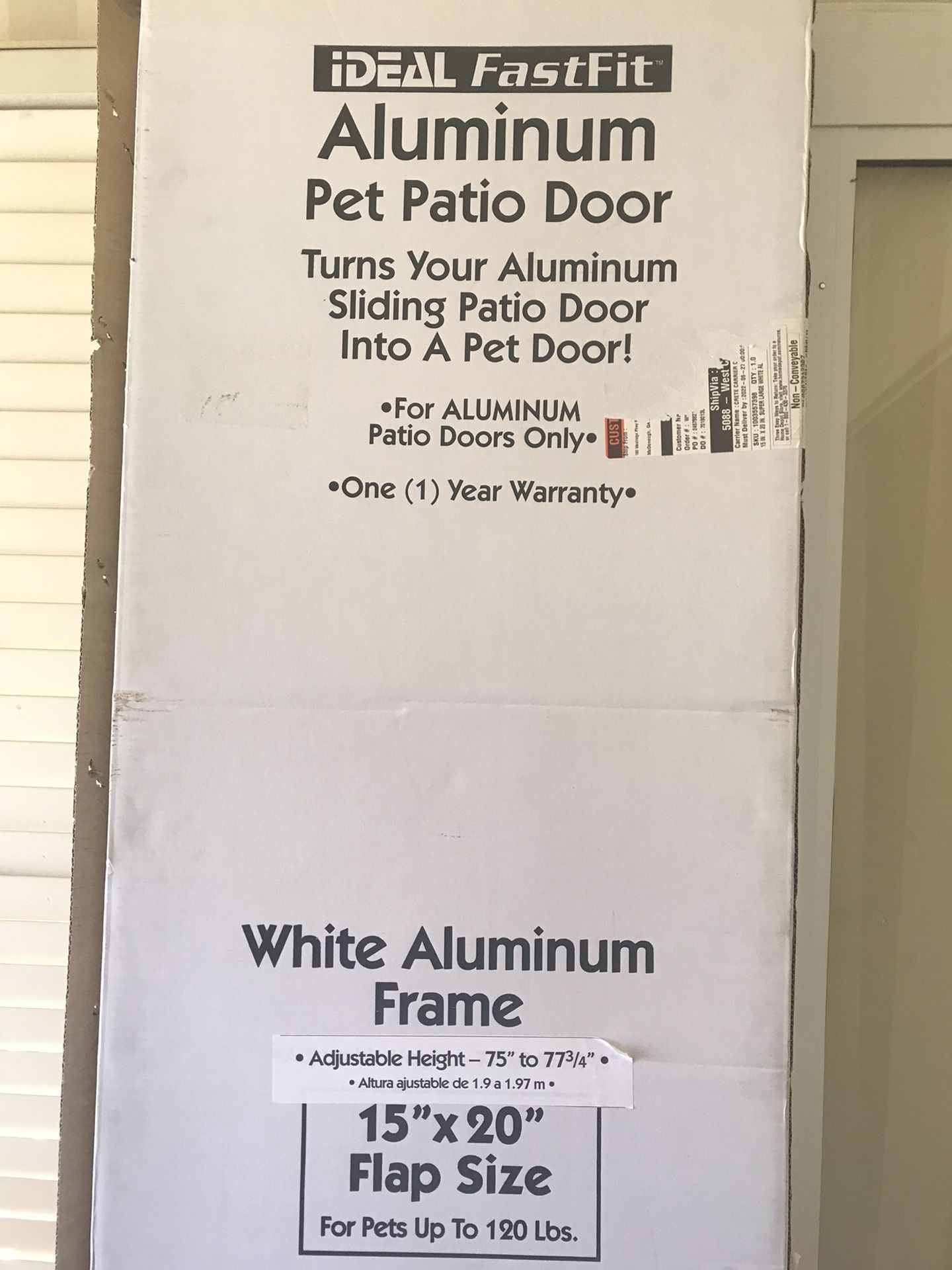 Pet Door Insert
