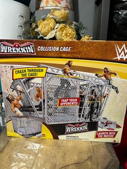 WWE Wrekkin' Collision Cage Playset