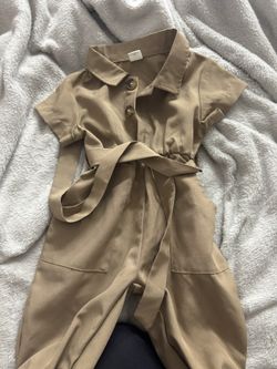 Baby Girl Outfits Baby Girl Clothes Brown Jumpsuit Baby 
